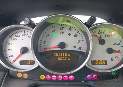 2002 Porsche Boxster S z USA, uszkodzony, nr VIN WP0CB29822U660564